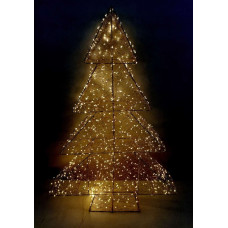 BRIGHT ALBERO 3D 500 MICROLED CM.42X12X60 (2pz)